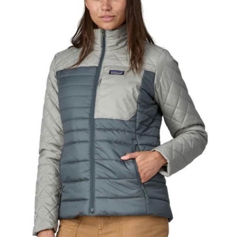 NEW Patagonia Women's Gray Quilted Jacket {XL}